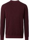 Casa Moda Pullover Zip Structure Burgundy Product / Achterkant