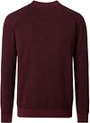 Casa Moda Strickjacke Zip Structure Bordeaux Product / Achterkant