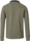 Casa Moda Pullover Zip Green Product / Achterkant