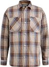 Cast Iron Overshirt Checks Brown CSI2408210-8063 order online | Suitable