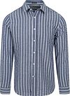 Dstrezzed Shirt Leonard Seersucker Blue Stripe order online | 303838-649 | Suitable Lithuania