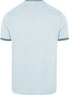Fred Perry T-Shirt M1588 Lichtblauw V08 Product / Achterkant