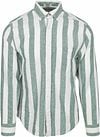 Gant Overhemd Streep Bold Linnen Groen 3250043-318 kopen | Suitable