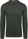 KnowledgeCotton Apparel Pullover Wool Dark Green order online | 1080068-1090 | Suitable Spain