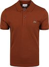 Lacoste Polo Shirt Pique Rust Brown order online | PH4012-SHI | Suitable Italy