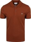 Lacoste Poloshirt Pique Roest Bruin PH4012-SHI kopen | Suitable