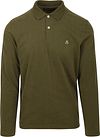 Marc O'Polo Langarm Polohemd Olivegrün 331204255058-478 kaufen | Suitable