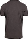 Marc O'Polo T-Shirt Slub Brown Product / Achterkant