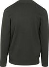 No Excess-Strickjacke Schwarz Product / Achterkant