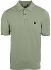 No Excess Knitted Polo Shirt Green 27210351-050 order online | Suitable