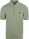 No Excess Knitted Poloshirt Vert 27210351-050 commander en ligne | Suitable