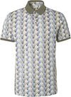 No Excess Polo Shirt Print Blue Green order online | 20370415-137 | Suitable Spain