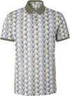 No Excess Poloshirt Druck Blau Grün 20370415-137 kaufen | Suitable