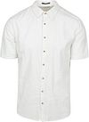 No Excess Short Sleeve Chemise Mix De Lin Blanche commander en ligne | 27480321SN-010 | Suitable Luxembourg