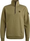 PME Legend Half Zip Trui Interlock Jersey Olive PSW2508423-6379 kopen | Suitable