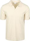 Polo No-Excess Terry Jacquard Ecru 28380453-011 commander en ligne | Suitable
