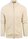 Profuomo Cardigan Wool Mix Ecru order online | PPUJ30027A-E | Suitable Norway