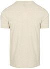 Profuomo T-Shirt Ecru Melange Product / Achterkant