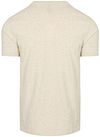 Profuomo T-Shirt Mélanger Ecru  Product / Achterkant