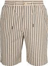 Scotch and Soda Fave Short Rayures Beige commander en ligne | 175743-7220 | Suitable Luxembourg