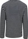 Scotch and Soda Pullover Bandana Dunkelblau Gestreift Product / Achterkant