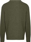 Steppin' Out Pullover V-Neck Merino Wool Olive Green Product / Achterkant