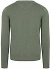 Suitable Respect Bio-Baumwolle Pullover Vinir Mid Grün Product / Achterkant
