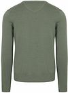 Suitable Respect Cotton Vinir Pullover Mid Green Product / Achterkant