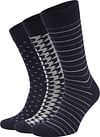 Suitable Socks 3-Pack Print Navy SO-BIOCOTTON-3P-23-02 order online | Suitable