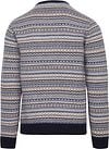 Suitable Prestige Fair Isle Pullover Beige Product / Achterkant