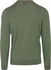 Suitable Merino Pullover Mid Green Product / Achterkant