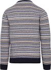 Suitable Prestige Fair Isle Pullover Beige Product / Achterkant