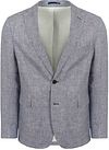 Suitable Veste de Costume Pepita De Lin Bleu BL-LIN-pepita-SS24-01 commander en ligne | Suitable