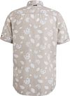Vanguard Short Sleeve Hemd Leinen Beige Product / Achterkant
