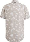 Vanguard Short Sleeve Shirt Linen Beige Product / Achterkant