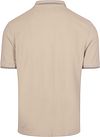 Marc O'Polo Poloshirt Solid Overdye Ecru Product / Achterkant