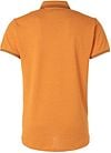 No Excess Polo Shirt Garment Dye Yellow Product / Achterkant
