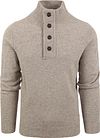 Barbour Mocker Pullover Merino Wolle Greige MKN0585-ST51 kaufen | Suitable