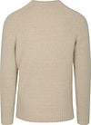 Profuomo Pullover Boiled Wool Ecru Product / Achterkant