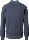 Casa Moda Halfzip Trui Structure Blauw Product / Achterkant