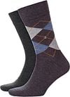 Burlington Everyday 2-Pack Dark Grey Melange 3081 21044-3081
