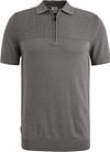 Cast Iron Half-Zip Polo Shirt Structure Anthracite CPSS2504885-9133 order online | Suitable