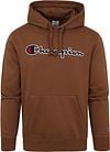 Champion Hoodie Logo Brown 217858-MS557-AZT order online | Suitable