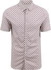 Desoto Short Sleeve Shirt Print White order online | 63531-3-311 | Suitable Lithuania