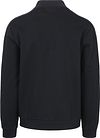 Lyle & Scott Cardigan Bomber Dark Navy Product / Achterkant