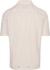 Marc O'Polo Shirt Short Sleeves Seersucker Off White Product / Achterkant