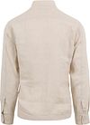 Marc O'Polo Shirt Linen Beige Product / Achterkant