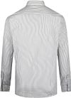 McGregor Shirt Poplin Stripes Sage Green Product / Achterkant