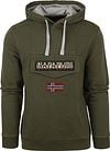 Napapijri Burgee Wint Sweater Donkergroen NP0A4GJDGE41 kopen | Suitable