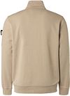 No Excess Cardigan Twill Beige Product / Achterkant